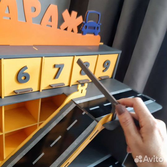 Детский гараж Парковка для машинок Hot Wheels