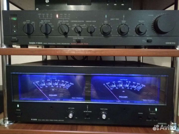 Мощник+пред Onkyo M-5060 и P-306