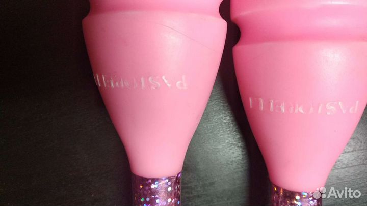 Булавы pastorelli 41 см розовые оригинал