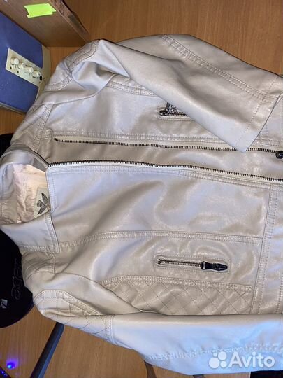 Кожаная куртка детская