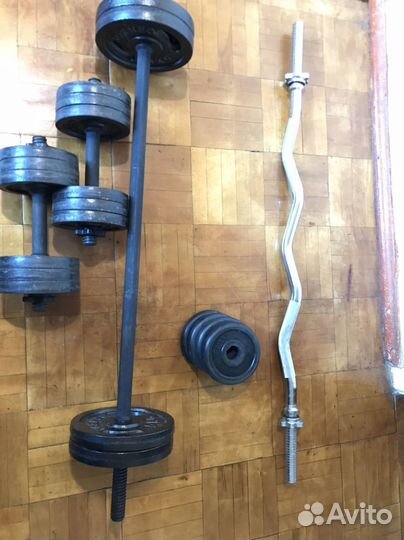 Гантели и грифы