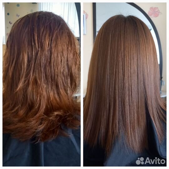 Кератиновое выпрямление ботокс