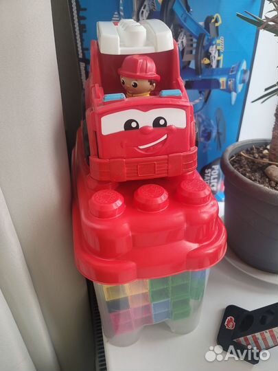 Конструктор мега блокс + машина