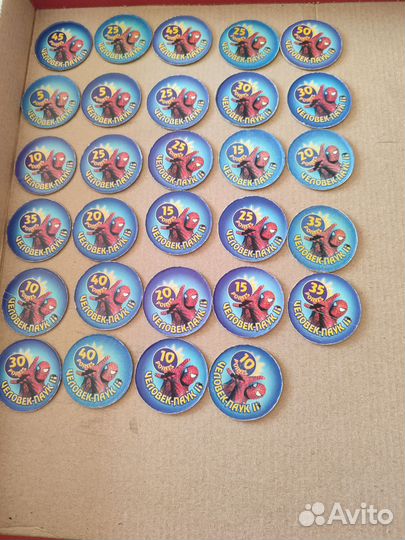 Фишки24 человек паук набор2