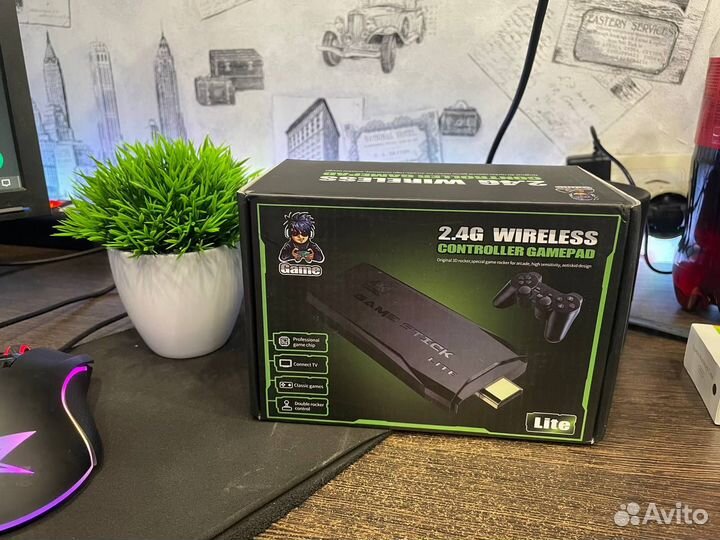 Беспроводная игровая приставка, Game Stick Lite