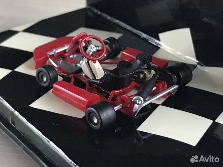 GO kart 2009 Карт красный Minichamps 1:43