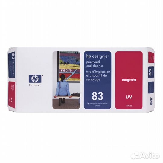 Струйный картридж HP 83 пурпурный 133515