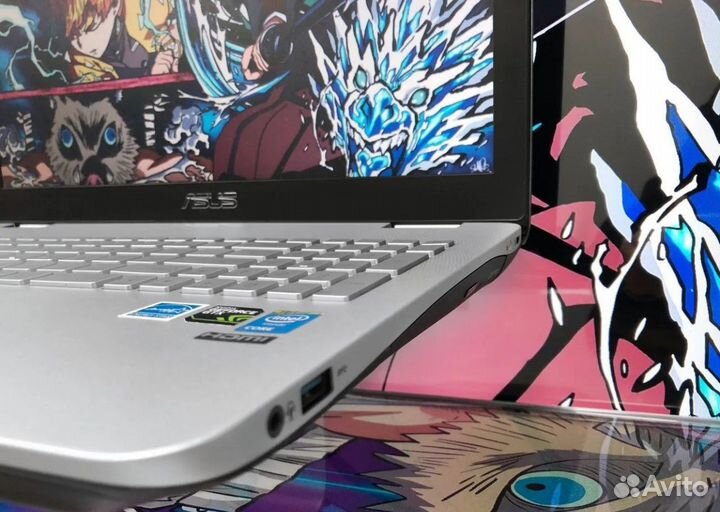 Ноутбук для игр asus/ GeForce/ Core i7/ SSD/ 16 Gb