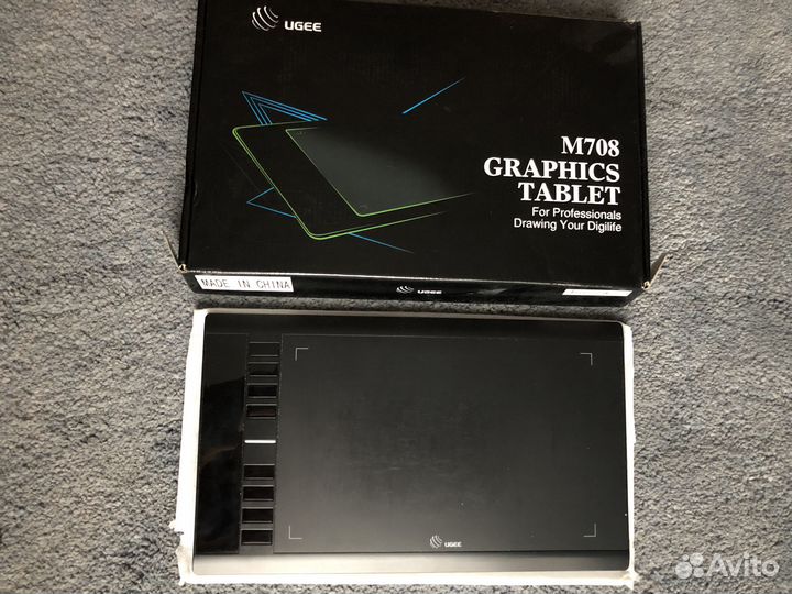 Графический планшет ugee M708