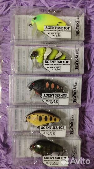 Воблер кренки TsuYoki тсуёки agent macho