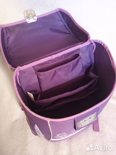 Ранец с мешком для обуви, для девочки