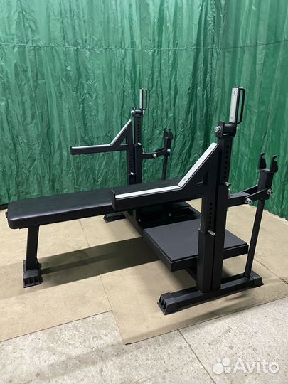 Жимовая скамья для пауэрлифтинга AV122/80