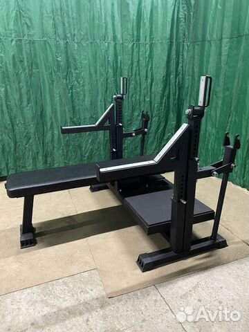 Жимовая скамья для пауэрлифтинга AV122/80