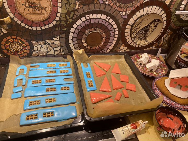 Формы для пряничного домика муми дом (муми тролли)