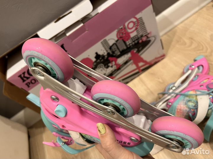 Роликовые коньки детские 26-29
