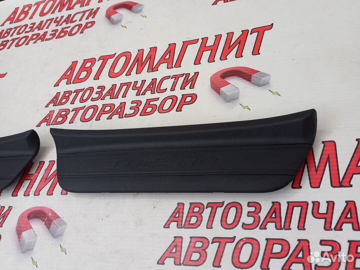Накладка порога задняя Хендай Туксон 4 20-н.в