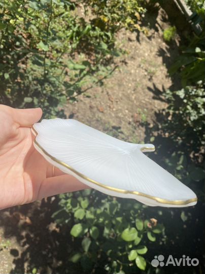 Подставки Перо и Лист Гинго Подарок в коробке