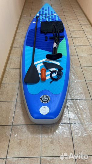 GQ Sup board, доска, сап оранжевый голубой