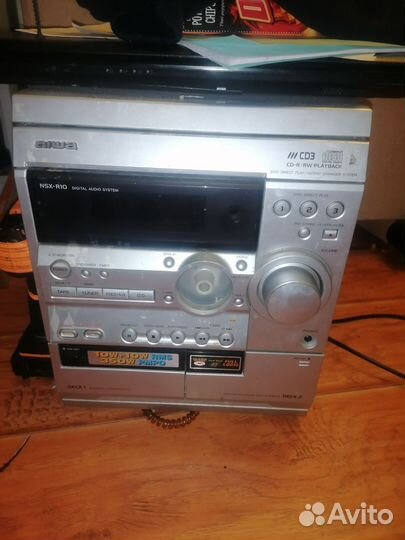 Музыкальный центр aiwa nsx r10 не рабочий