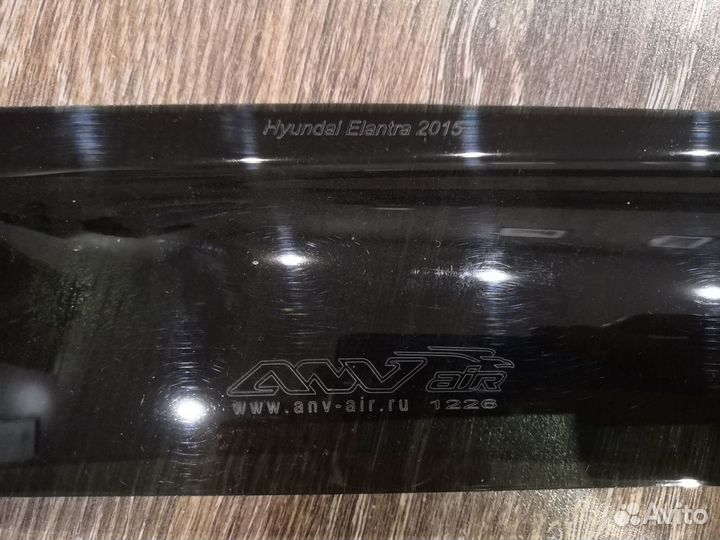 Дефлекторы для Hyundai Elantra AD 2015-2020