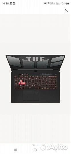 Asus tuf gaming a1717.3 full ips/R5/rtx 4050 новый