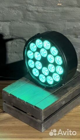 LED par 18x12 прожектор световой