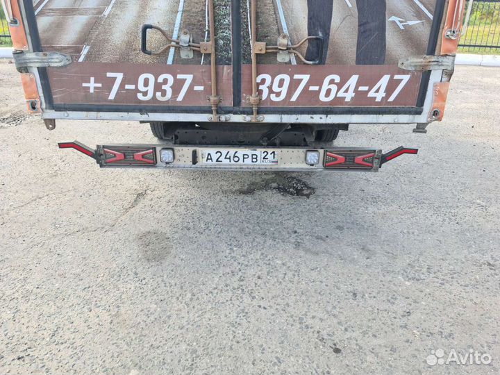 Задний брус на газель из Нержавейки