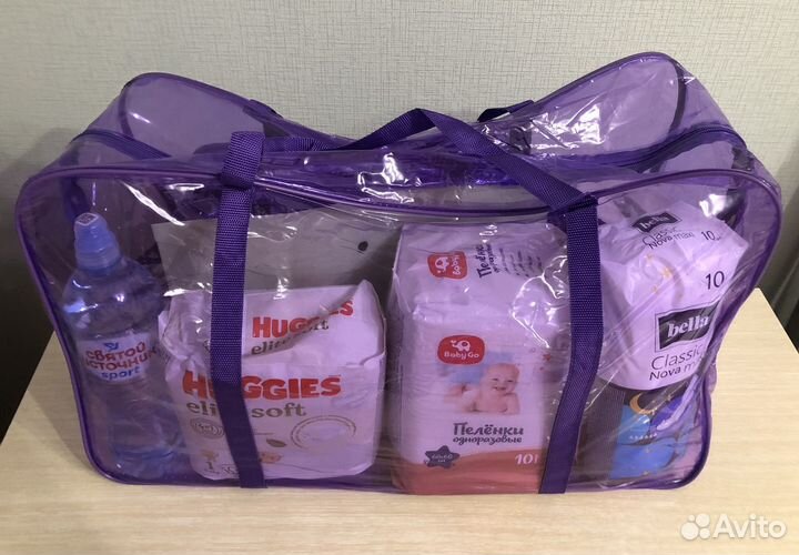 Готовая сумка в роддом