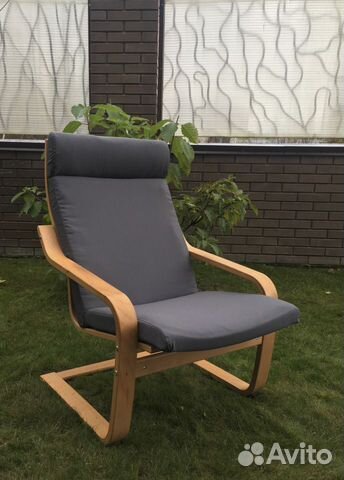 Новый чехол для кресла поэнг, пелло (икеа)