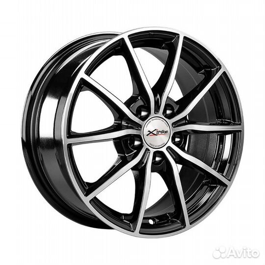 R15 5x112 6,5J ET45 D57,1 X'trike X-111М BK/FP
