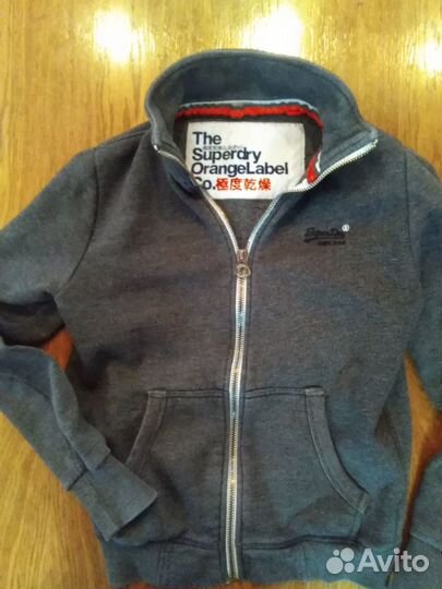 Кофта зип мужская Superdry S