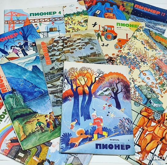 Журналы пионер 70-х годов