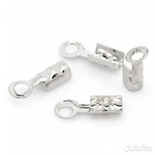 Концы для шнура, 40 штук