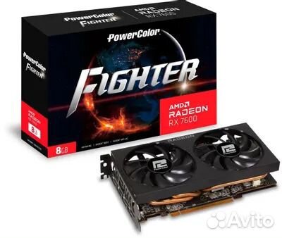 Видеокарта Powercolor RX 7600 8G-F