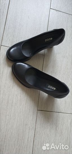 Туфли кожаные ecco, 38 размер