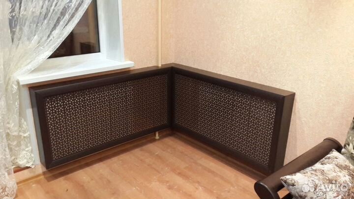 Декоративный экран (Решетка) на батарею