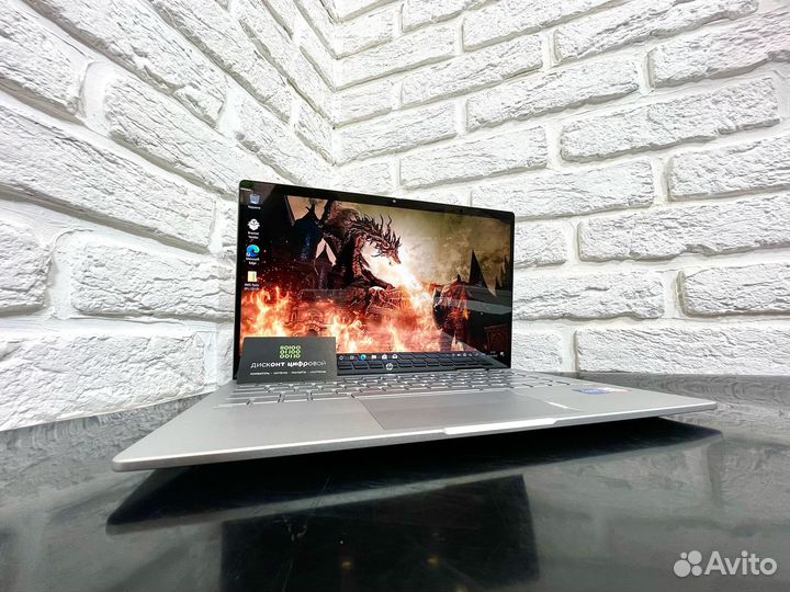 Мощный Сенсорный ноутбук HP IPS i5-1235/SSD-512/16