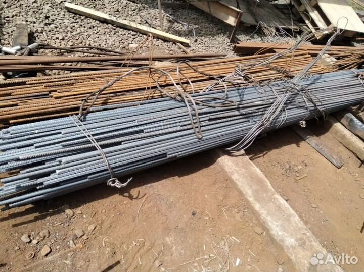 Арматура, профильные трубы. Объём