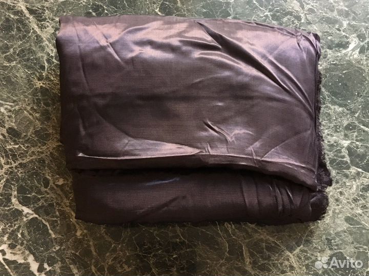 Ткань подкладочная, чёрная