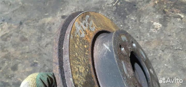 Диск тормозной задний Mazda 3 (BK) 2002-2009