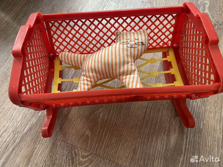 Кроватка- качалка для кукол СССР