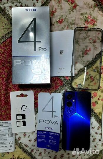TECNO Pova 4 Pro, 8/256 ГБ