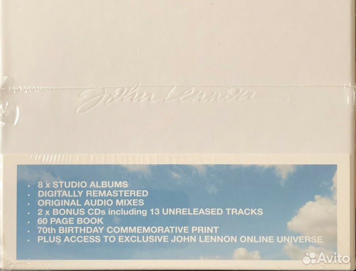 John Lennon Signature Box 11CD/новый/ USA