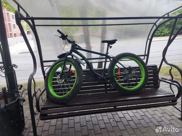 Велосипед фэтбайк fatbike Black one тек.сезона