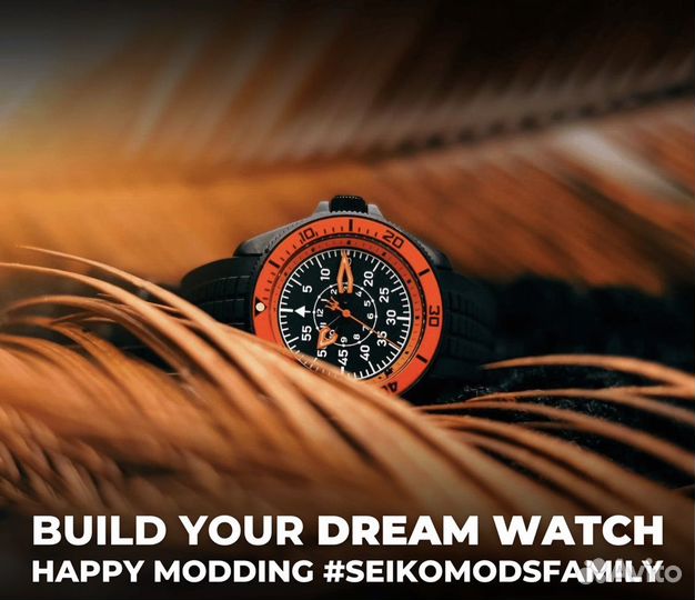 Сборка часов seiko mod