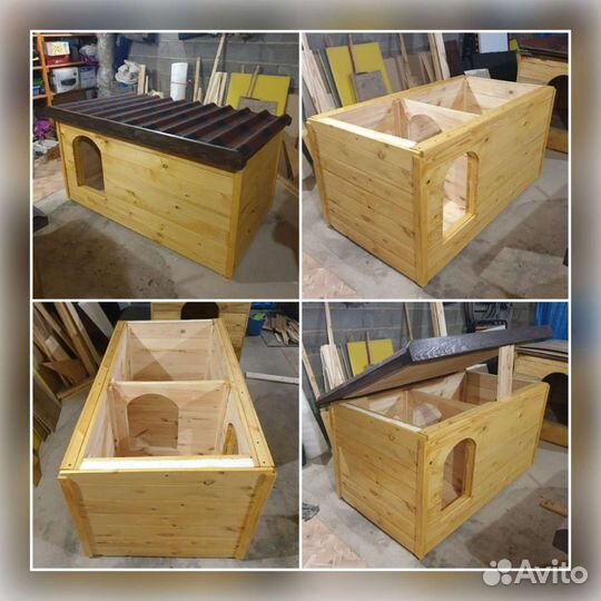 Будка для собаки утепленная