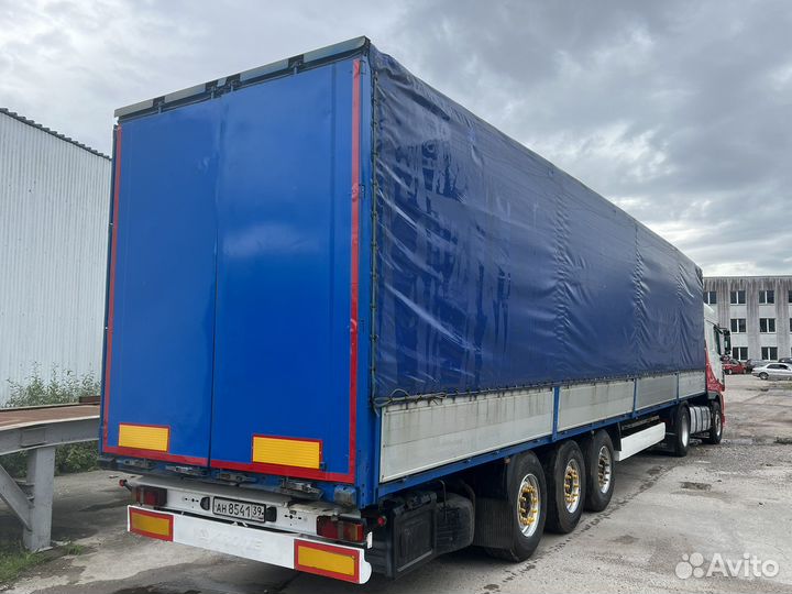 Полуприцеп бортовой Krone SDP27, 2009