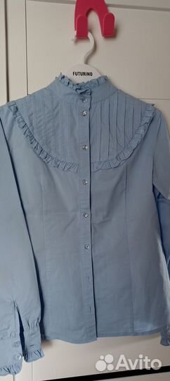 Блуза школьная 134-140-146