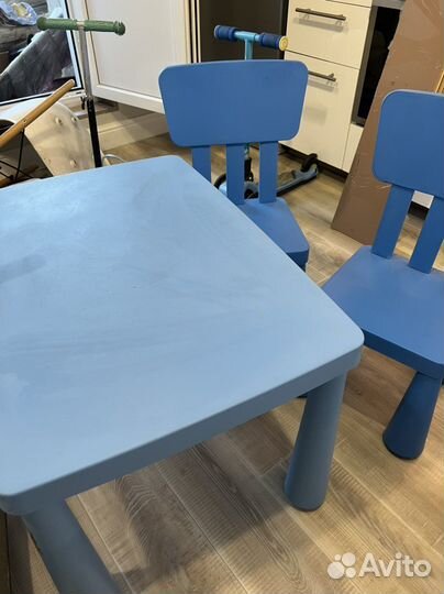 Стул стол IKEA детские