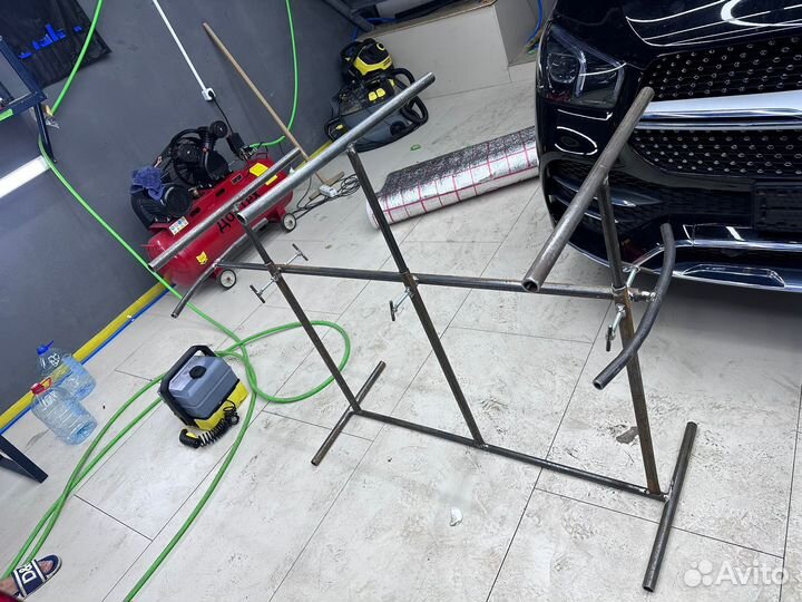 Стойка для оклейки бампера